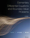 Cover image of textbook Elementary Differential Equations and Boundary Value Problems, by Boyce, DiPrima, and Meade